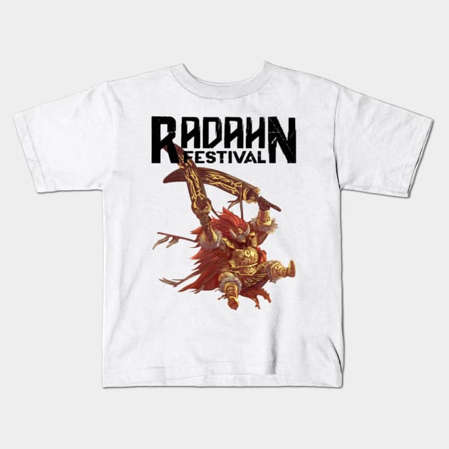 Festival Radahn a Festival Radahn a Festival Radahn41 Kids T-Shirt by perdewtwanaus